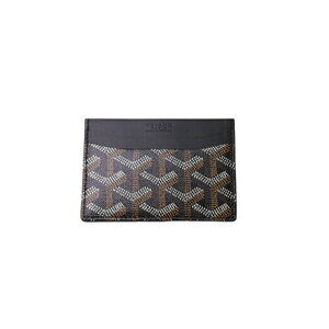 GOYARD Saint Sulpice Card Wallet leather black